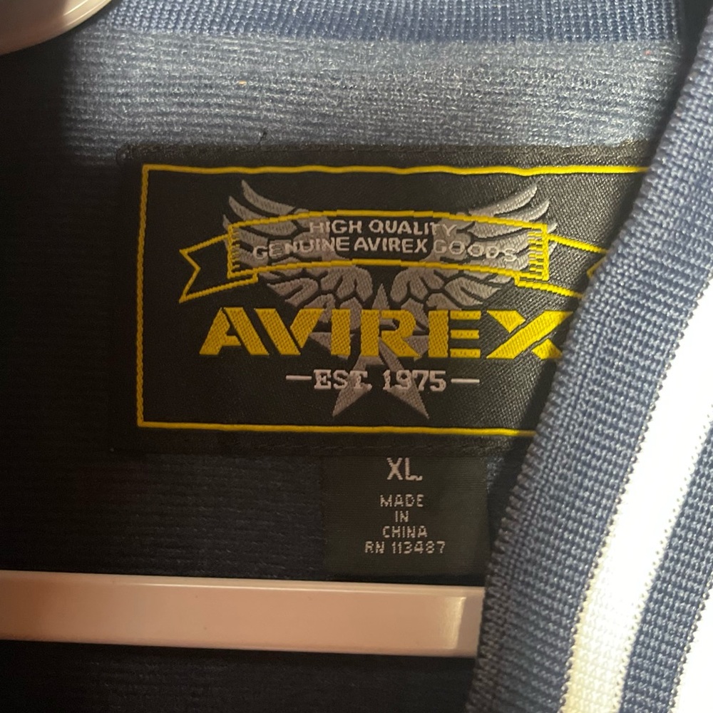 Avirex Bomber Lightweight Jacket Spring Vintage Xl - image 6